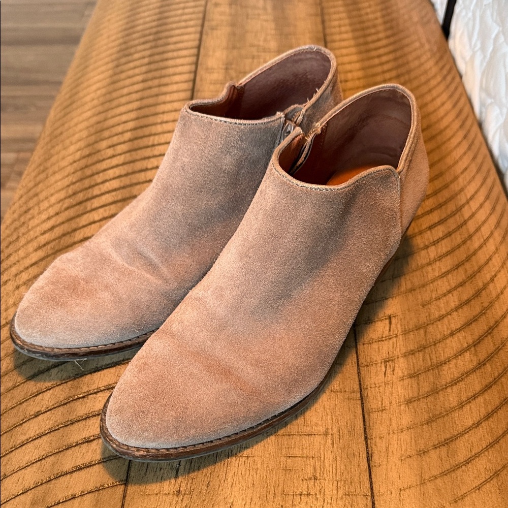 Women’s Taupe Ankle Boots